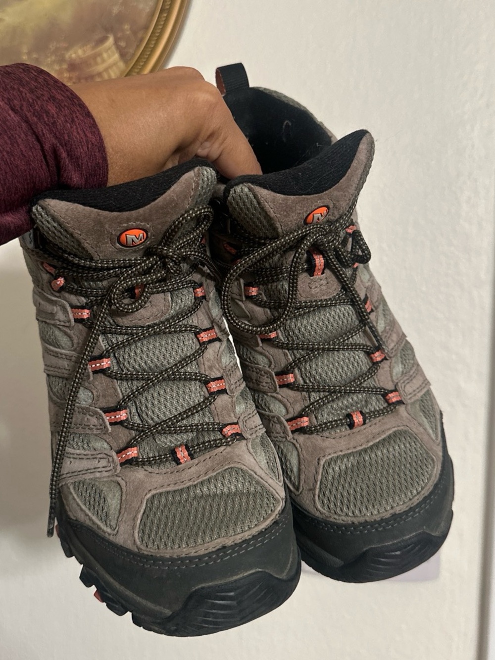 Merrell women’s Olive Green Hiking Boots

Moab 3 mid Gore-Tex - Picture 3 of 5